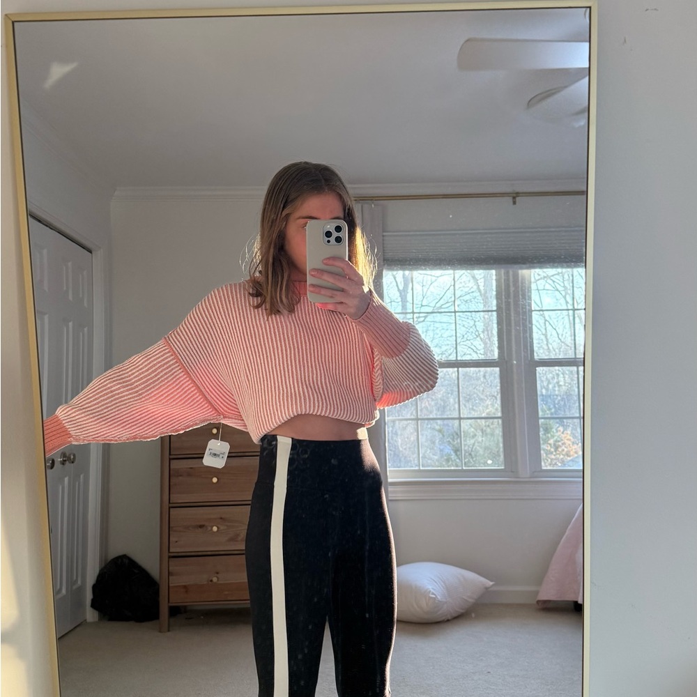 Altar'd State Coral Knit Sweater